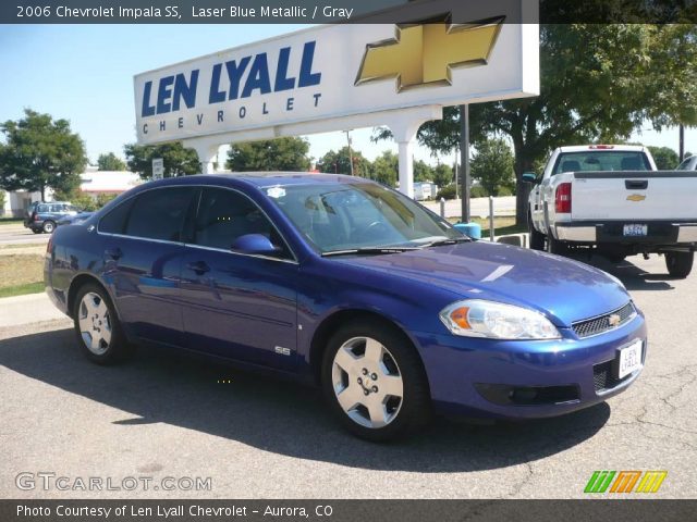 2006 Chevrolet Impala SS in Laser Blue Metallic