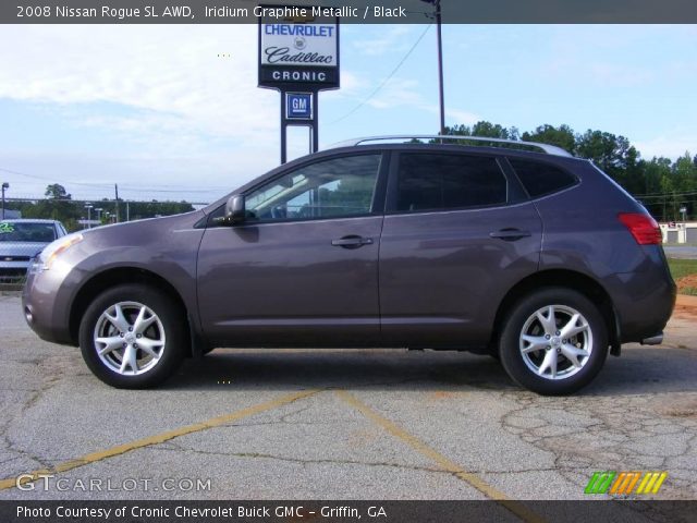 2008 Nissan Rogue SL AWD in Iridium Graphite Metallic