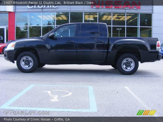 2007 Mitsubishi Raider LS Double Cab in Brilliant Black