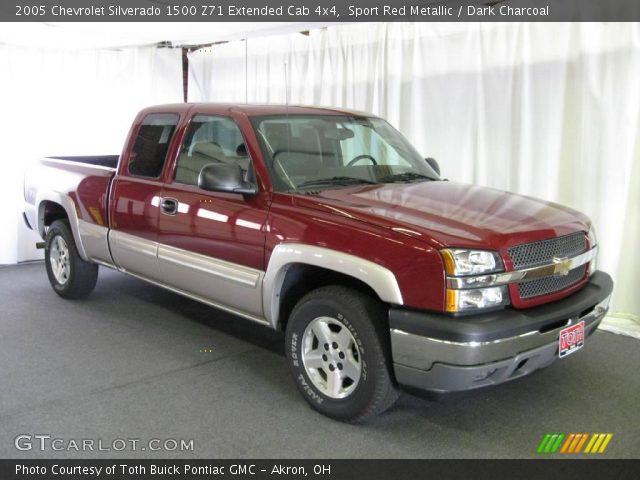 2005 Chevrolet Silverado 1500 Z71 Extended Cab 4x4 in Sport Red Metallic