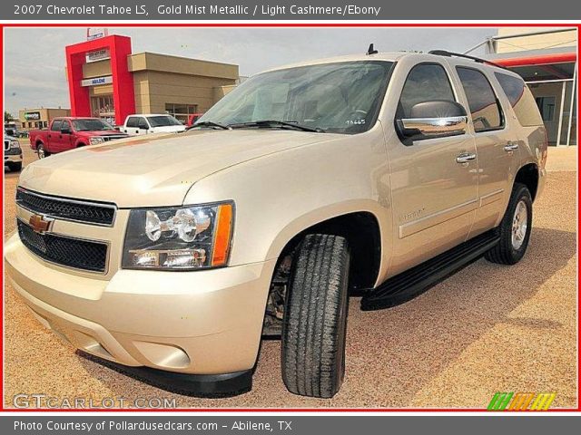 2007 Chevrolet Tahoe LS in Gold Mist Metallic