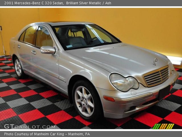 2001 Mercedes-Benz C 320 Sedan in Brilliant Silver Metallic