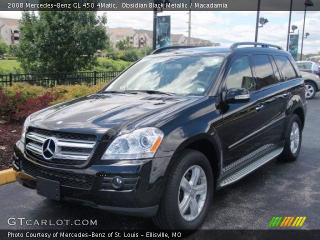 2008 Mercedes-Benz GL 450 4Matic in Obsidian Black Metallic