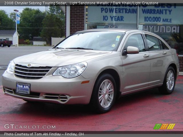 2008 Chrysler Sebring Touring Sedan in Light Sandstone Metallic