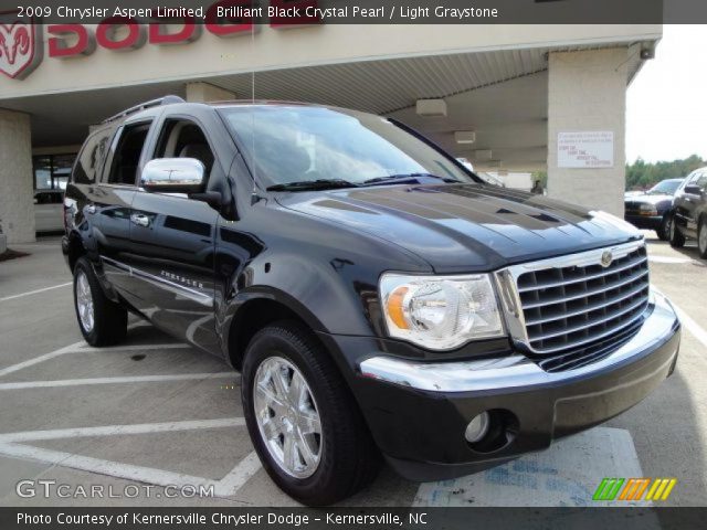 2009 Chrysler Aspen Limited in Brilliant Black Crystal Pearl