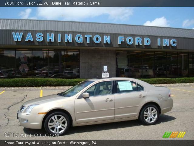 2006 Ford Fusion SEL V6 in Dune Pearl Metallic