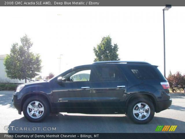 2008 GMC Acadia SLE AWD in Deep Blue Metallic