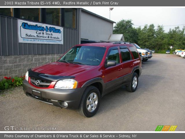 2003 Mazda Tribute ES-V6 4WD in Redfire Metallic