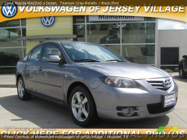 2004 Mazda MAZDA3 s Sedan in Titanium Gray Metallic