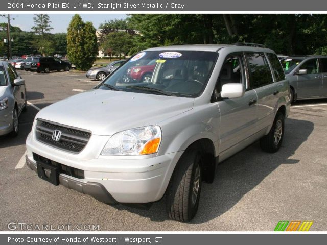 2004 Honda Pilot EX-L 4WD in Starlight Silver Metallic