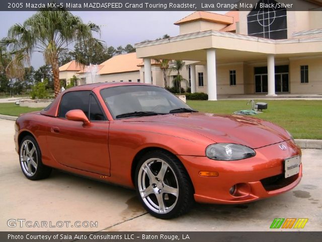 2005 Mazda MX-5 Miata MAZDASPEED Grand Touring Roadster in Lava Orange Mica