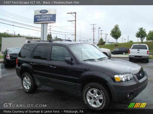 2007 Ford Escape XLT V6 in Black