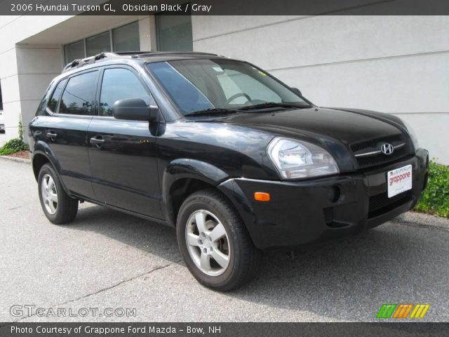 2006 Hyundai Tucson GL in Obsidian Black