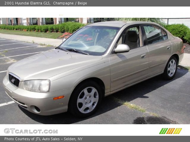 2001 Hyundai Elantra GLS in Champagne