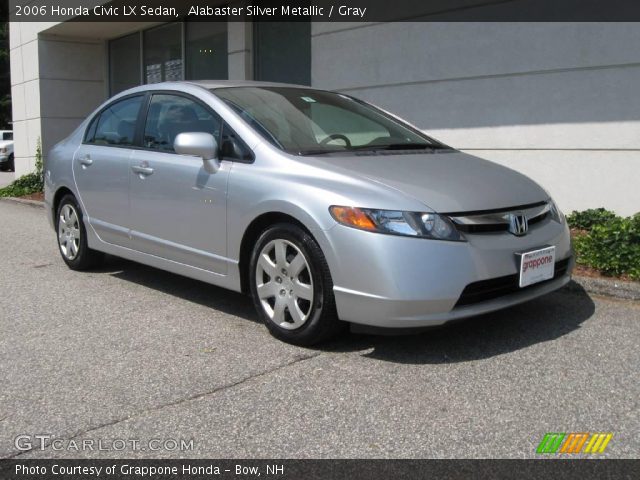 Honda civic 2006 silver hood