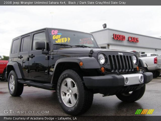 2008 Jeep Wrangler Unlimited Sahara 4x4 in Black