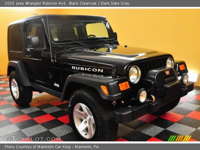 2003 Jeep Wrangler Rubicon 4x4 in Black Clearcoat