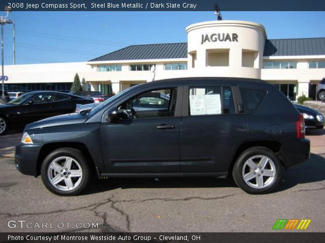 2008 Jeep Compass Sport in Steel Blue Metallic