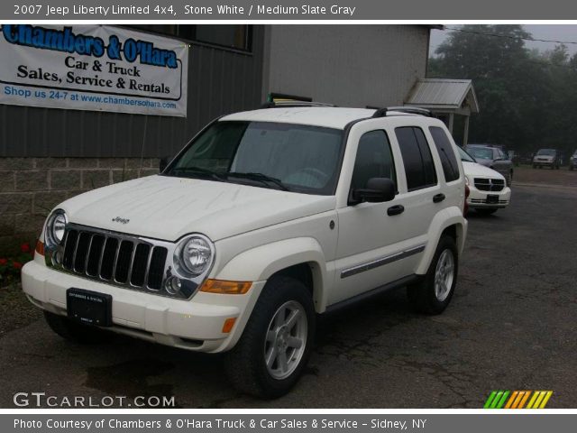 2007 Jeep Liberty Limited 4x4 in Stone White