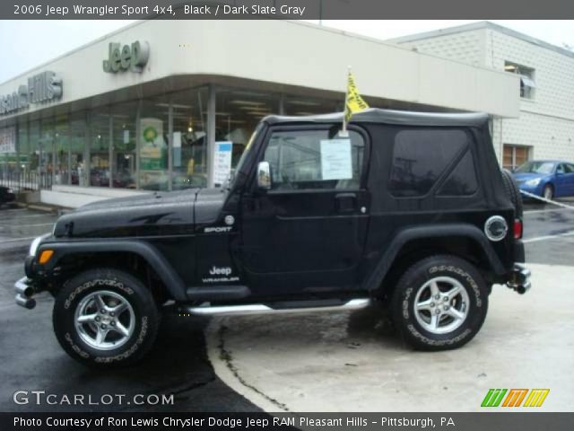 2006 Jeep Wrangler Sport 4x4 in Black