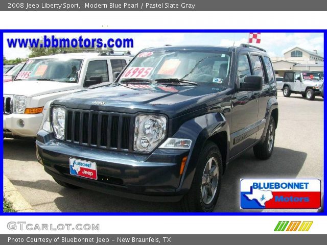 2008 Jeep Liberty Sport in Modern Blue Pearl