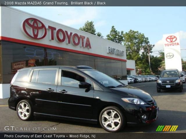 2008 Mazda MAZDA5 Grand Touring in Brilliant Black