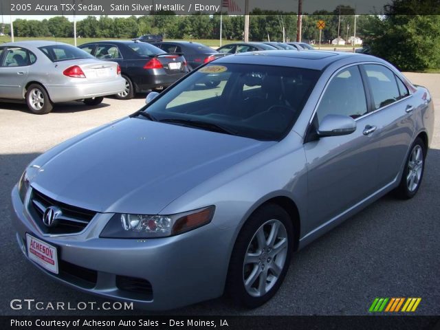 2005 Acura TSX Sedan in Satin Silver Metallic