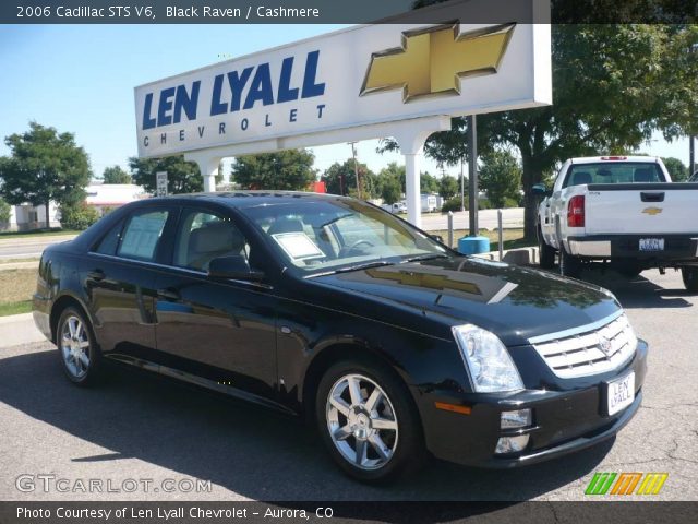 2006 Cadillac STS V6 in Black Raven