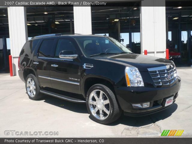 2007 Cadillac Escalade AWD in Black Raven