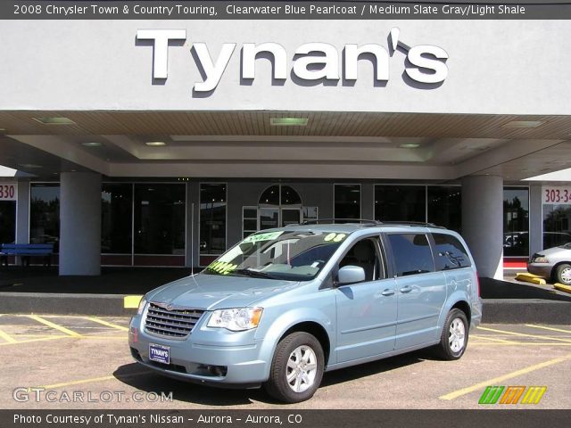 2008 Chrysler Town & Country Touring in Clearwater Blue Pearlcoat