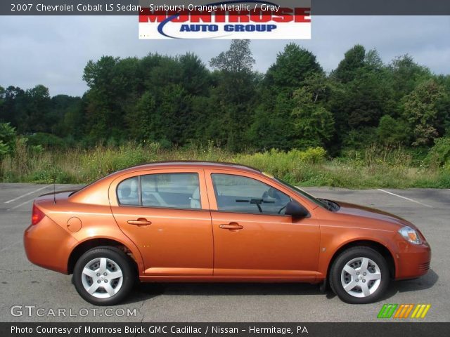 2007 Chevrolet Cobalt LS Sedan in Sunburst Orange Metallic