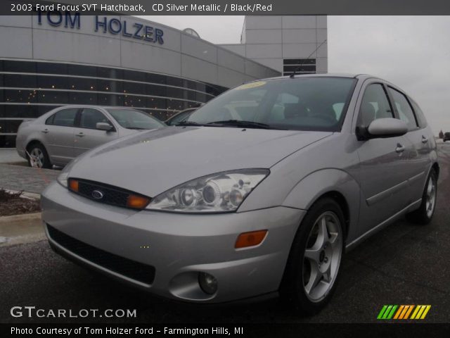 2003 Ford Focus SVT Hatchback in CD Silver Metallic