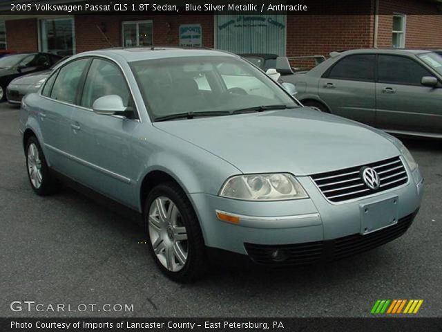 2005 Volkswagen Passat GLS 1.8T Sedan in Blue Silver Metallic