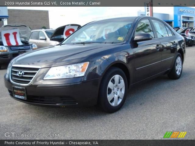 2009 Hyundai Sonata GLS V6 in Cocoa Metallic