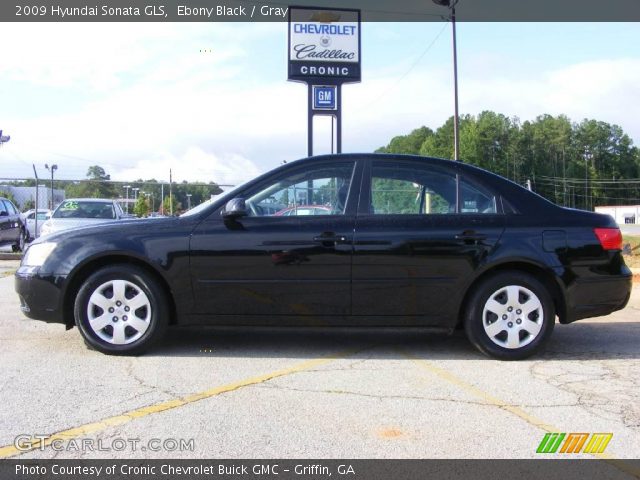 2009 Hyundai Sonata GLS in Ebony Black