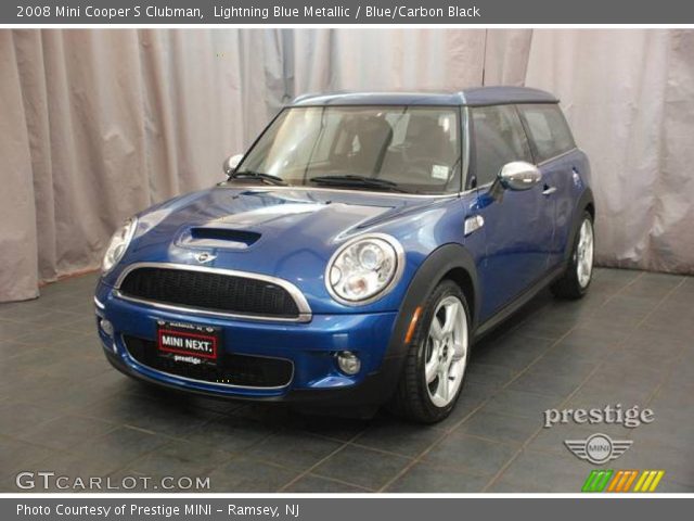 2008 Mini Cooper S Clubman in Lightning Blue Metallic