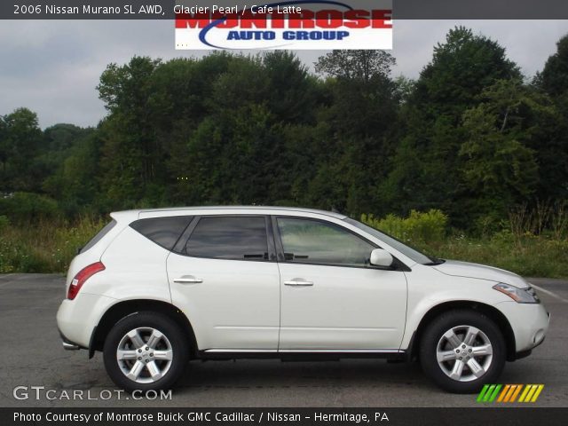 2006 Nissan Murano SL AWD in Glacier Pearl
