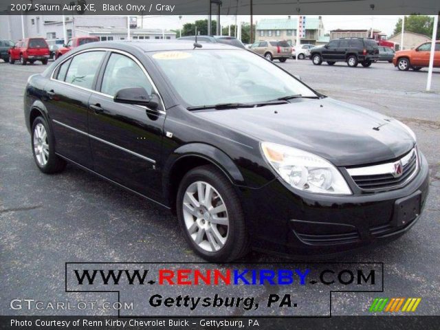 2007 Saturn Aura XE in Black Onyx
