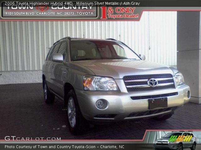 2006 Toyota Highlander Hybrid 4WD in Millenium Silver Metallic