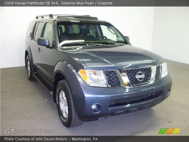 2006 Nissan Pathfinder SE 4x4 in Silverton Blue Pearl