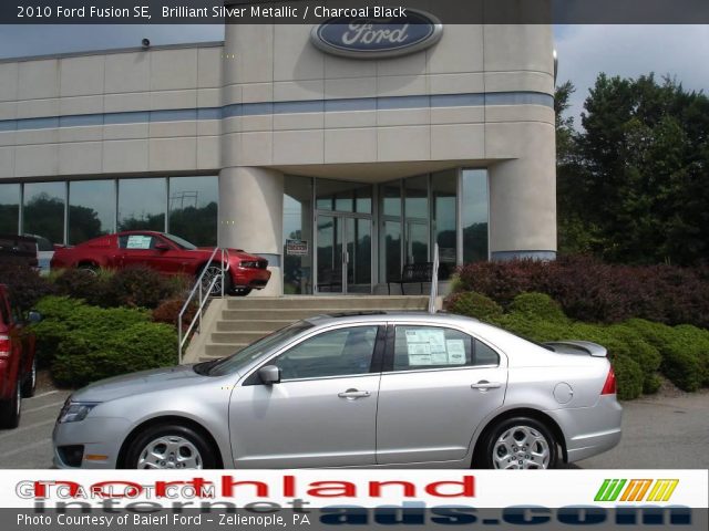 2010 Ford Fusion SE in Brilliant Silver Metallic