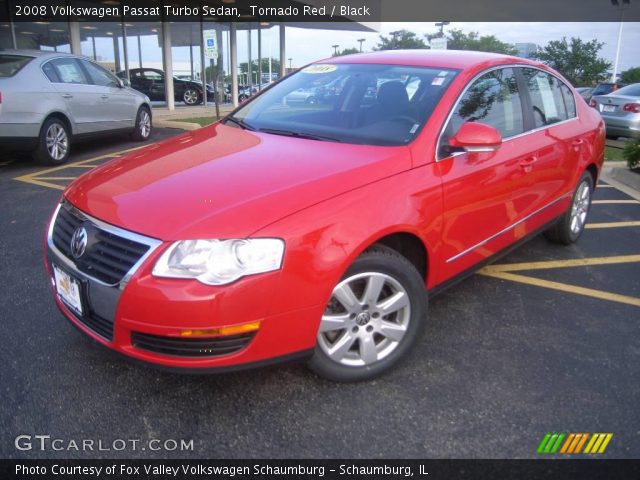 2008 Volkswagen Passat Turbo Sedan in Tornado Red
