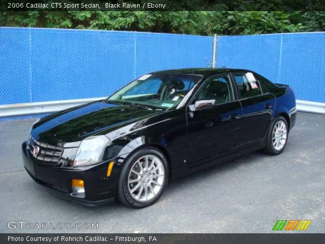 2006 Cadillac CTS Sport Sedan in Black Raven