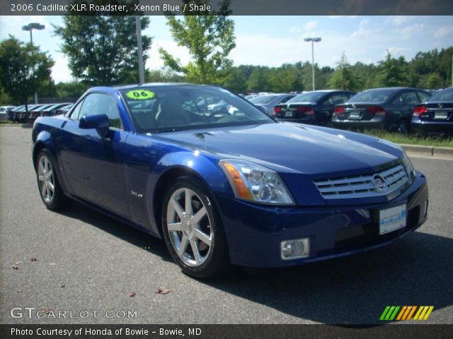 2006 Cadillac XLR Roadster in Xenon Blue