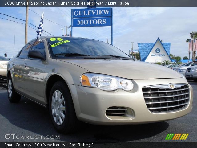 2006 Chrysler Sebring Sedan in Linen Gold Metallic Pearl