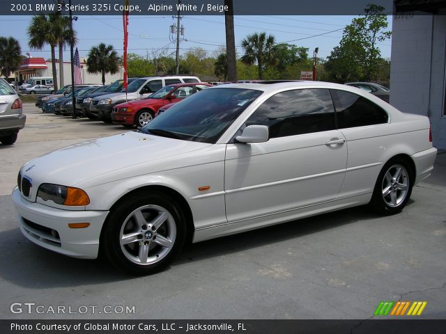 2001 BMW 3 Series 325i Coupe in Alpine White