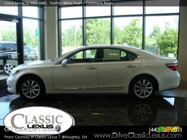 2009 Lexus LS 460 AWD in Starfire White Pearl