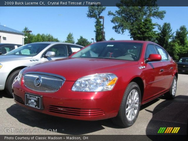 2009 Buick Lucerne CX in Crystal Red Tintcoat