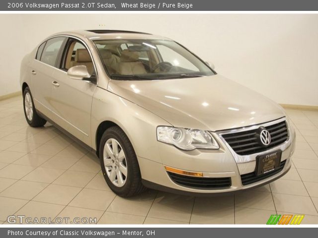 2006 Volkswagen Passat 2.0T Sedan in Wheat Beige