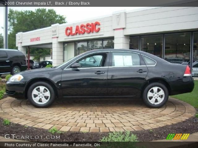 2008 Chevrolet Impala LT in Black